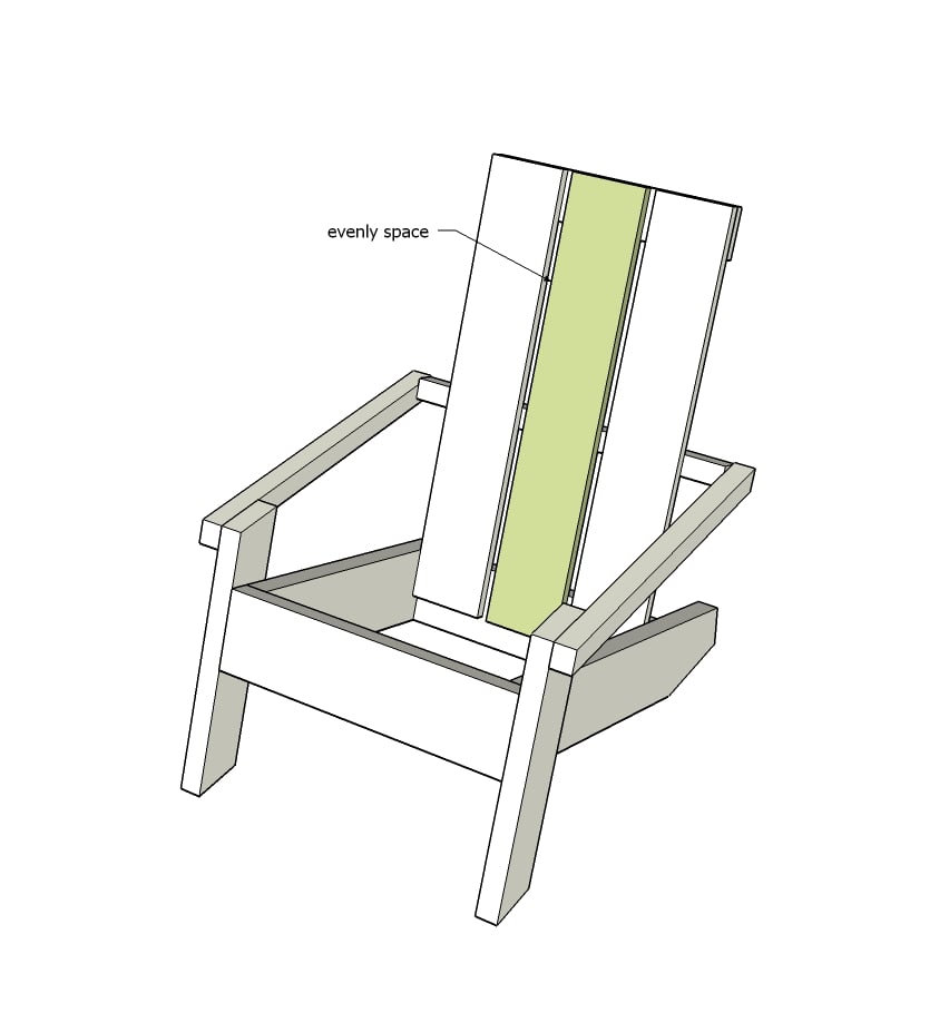 Modern Adirondack Chair | Ana White